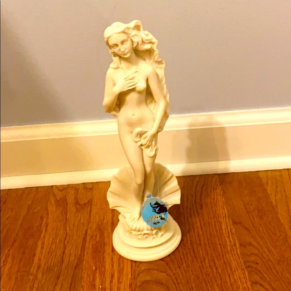 Greek goddess statue